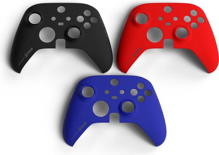 Image du produit Scuf Kit de plaques faciales Instinct - Red FP, Red Ring, Red Hybrid D-Pad