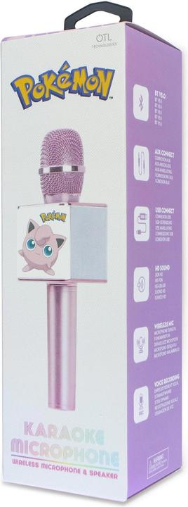 Produktbild OTL Mikrofon Pokémon Jigglypuff Karaoke Rosa