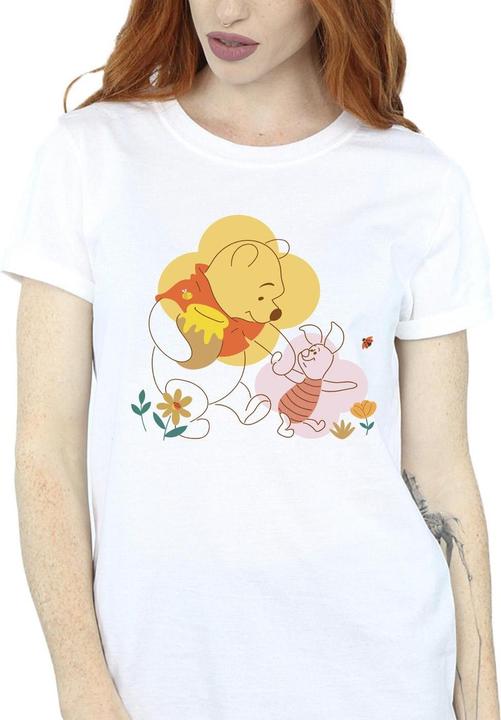 Immagine prodotto Disney Winnie The Pooh Piglet Maglietta Ampia Donna (3XL)