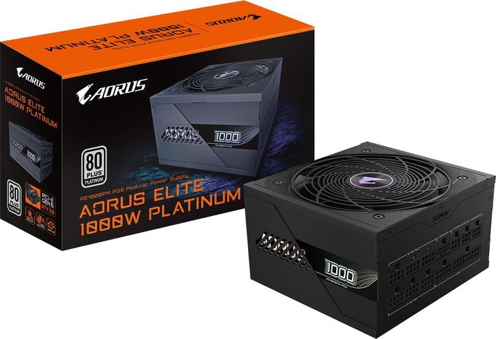Actual product image Gigabyte AORUS ELITE P1000W 80+ Platinumm (1000 W)