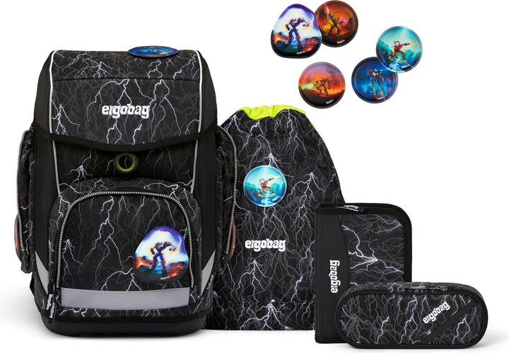Immagine prodotto Ergobag cubo 5 pezzi Super ReflektBär Glow (19 l)