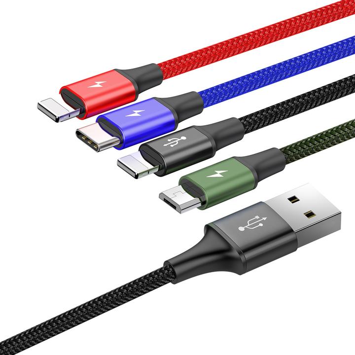 Productafbeelding Baseus 4in1 (1.20 m, USB 2.0)