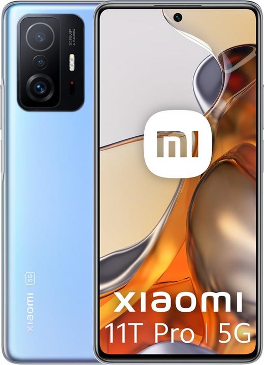 Produktbild Xiaomi 11T Pro (256 GB, Celestial Blue, 6.67", Dual SIM, 108 Mpx, 5G)