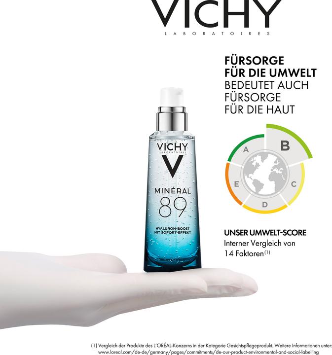 Produktbild Vichy Minéral 89 Täglicher aufpolsternder feuchtigkeitsspendender Booster (50 ml)