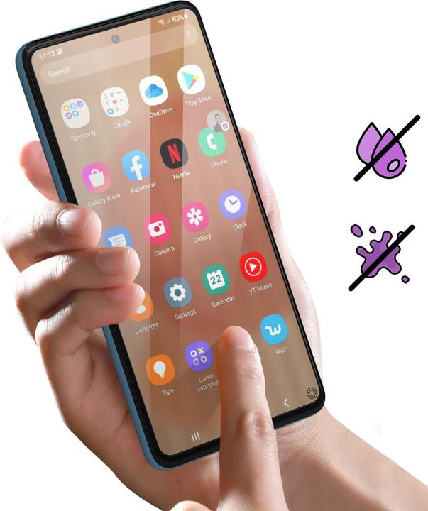 Image du produit Bigben Connected Protection d'écran en verre (1 pièce(s), Samsung Galaxy A72)