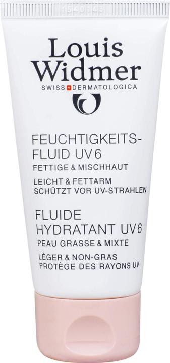 Actual product image Louis Widmer Moisturizing fluid UV unscented (50 ml, Face fluid)
