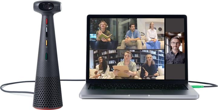 Immagine prodotto Ipevo KFT Telecamera da conferenza Totem 360 Micro nero