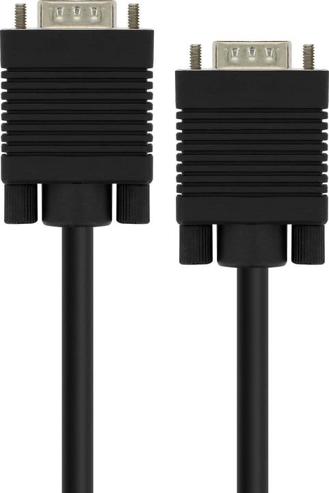 Actual product image LinQ Male-male, VGA cable, 3m video adapter black (3 m, VGA)