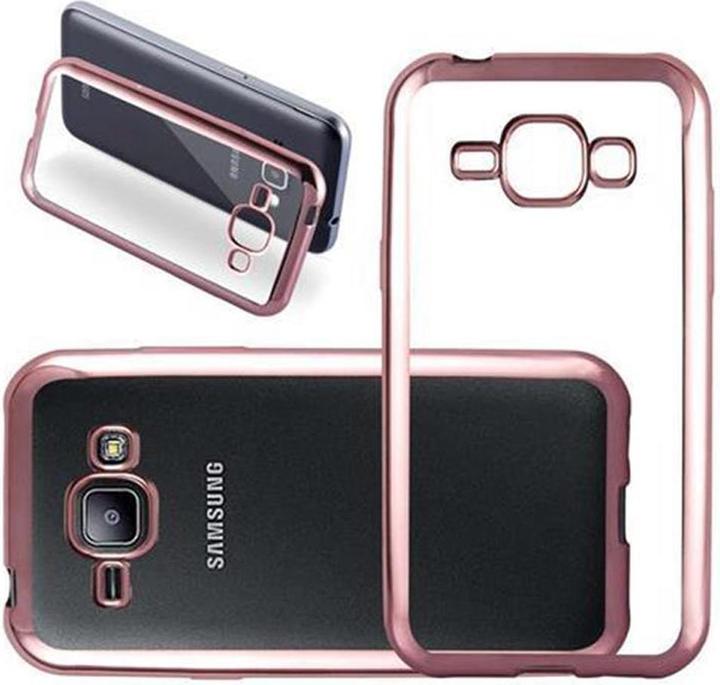 Actual product image Cadorabo TPU Cover Ultra Slim Chrome (Samsung Galaxy J1)