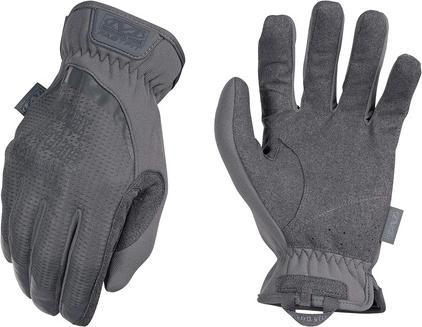 Actual product image Mechanix Wear Gloves MECHANIX FAST FIT Wolf Gray, gray size 11 / XL. Wrinkled cuff, faux leather, TrekDry® (11)