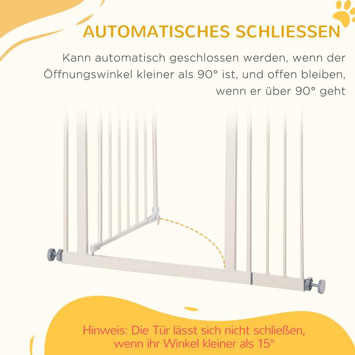 Actual product image PawHut Door guard with double lock (74 cm)