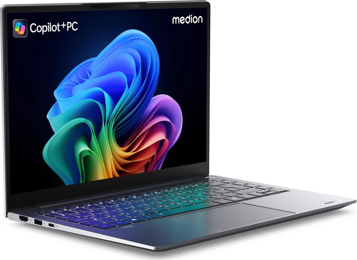 Produktbild Medion SPRCHRGD 14 S1 Elite (14", Snapdragon X Elite X1E-78-100, 32 GB, 1000 GB, CH)