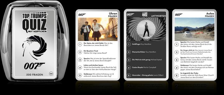 Immagine prodotto Unique Top Trumps Quiz James Bond (Tedesco, 2022)