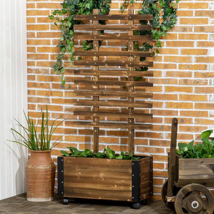 Actual product image Jamb Raised bed with climbing aid