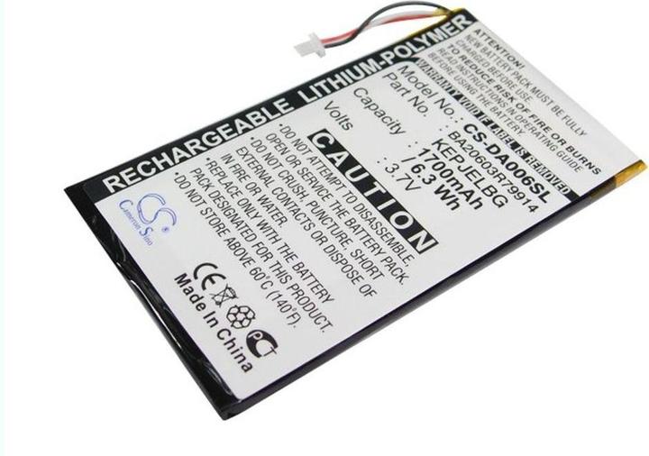Immagine prodotto NoName Batteria per Creative Zen Vision M ecc. (1 pz., Specifico del dispositivo)