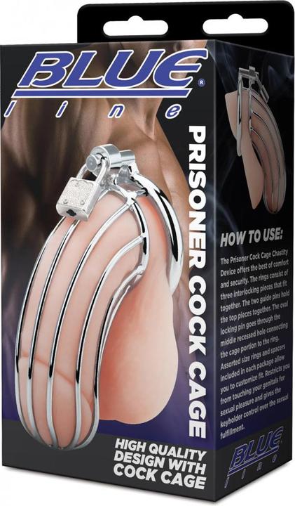 Actual product image Blue Line C&B GEAR Prisoner Cock Cage