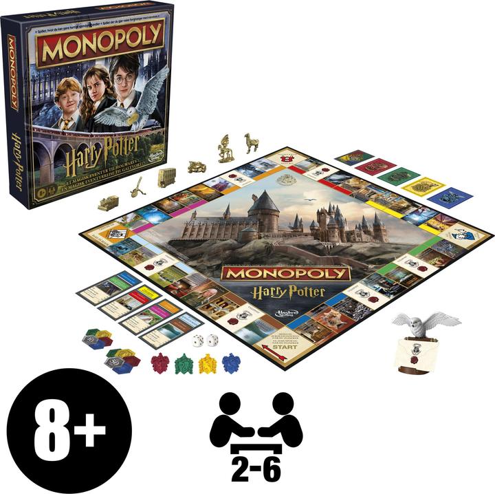 Actual product image Hasbro Gaming Harry Potter (Danish, Norwegian)