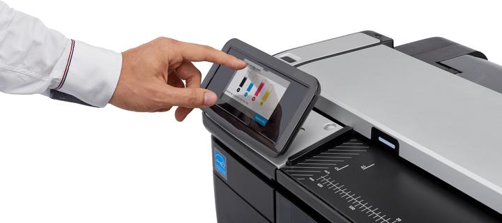 Produktbild HP T830, 24" MFP DesignJet (Tintenpatrone, Farbe)