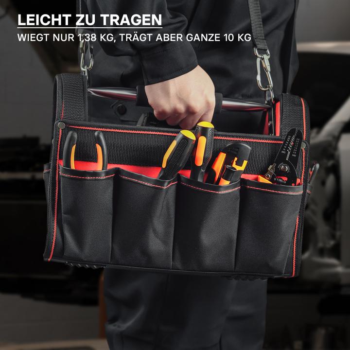 Produktbild Wiltec Werkzeugtasche Grösse XL Werkzeugbeutel Werkzeug Tasche Aufbewahrung Griff