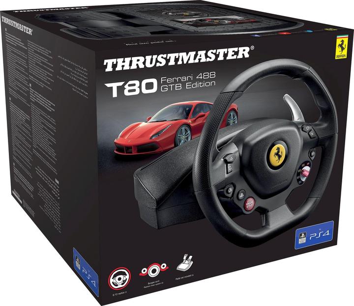 Produktbild Thrustmaster T80 Ferrari 488 GTB (PC, PS4, PS5)