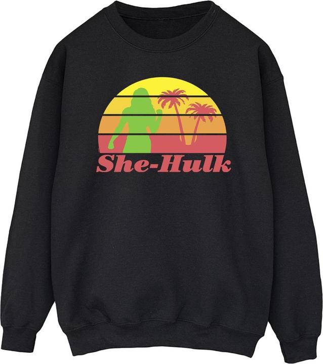 Actual product image Mens She-Hulk: Attorney At Law Sunset Flex Sweatshirt (XXL)