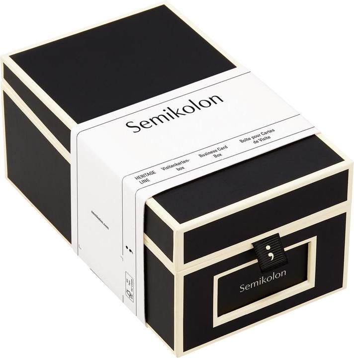Actual product image Semikolon Business card box