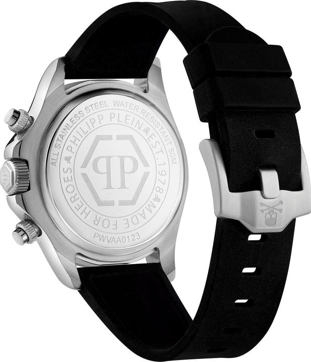Actual product image Philipp Plein PWVAA0123 Street Couture Chronograph Men's Watch 43mm 5ATM (Chronograph, 43 mm)