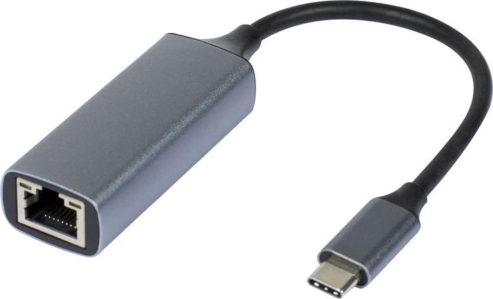 Produktbild Allnet USB 3.0 Typ-C Netzwerk Adapter 1 Gigabit LAN ALL-NC-1GPD-USB-C *ALLTRAVEL* (USB 3.0)