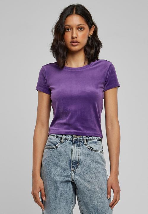 Immagine prodotto Urban Classics Ladies Short Velvet Tee (XXL)