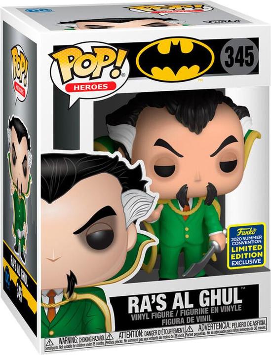 Actual product image Funko Pop! Batman : Ra's Al Ghul (345) Exclusive