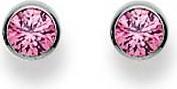 Produktbild Natsumi Schmuck Ohrstecker Zirkonia Weissgold 18K/750 4.5mm (750/18 K Weissgold)