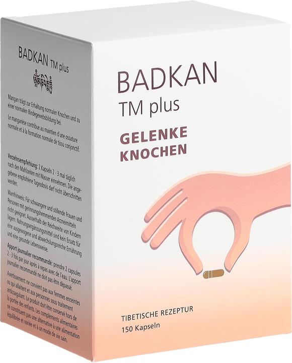Image du produit Badkan TM plus articulations os (150 pièce(s), Capsules, 139 g)