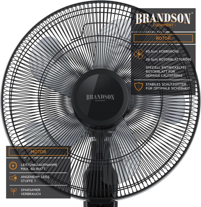 Produktbild Brandson Standventilator 303368 (70 dB)