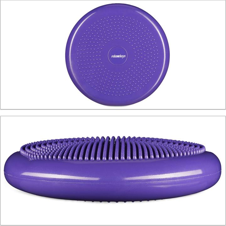 Immagine prodotto Relaxdays Disco di equilibrio da 33 cm con pompa ad aria