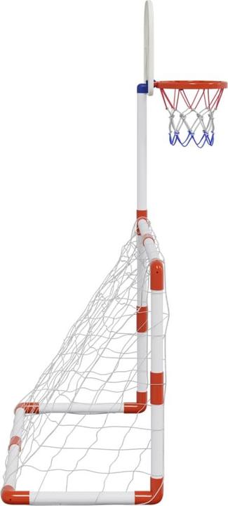Produktbild VidaXL Fussball Basketball Set für Kinder Bällen Mini Basketballkorb Fussballtor