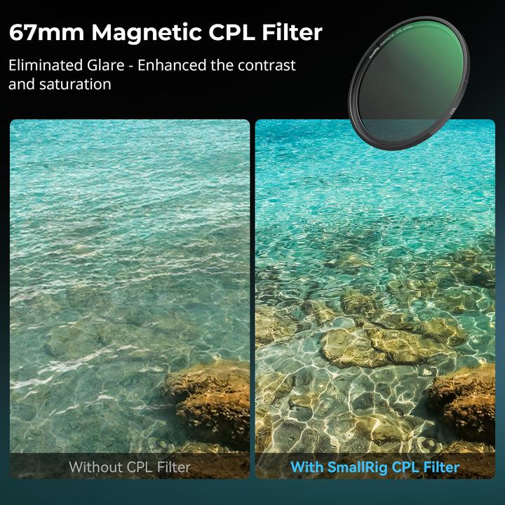 Produktbild SmallRig 5-in-1 Attachable Filter Kit (67 mm, Black Mist Filter, 67 mm)