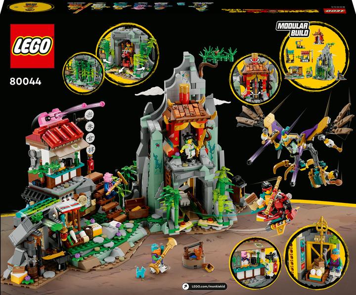 Image du produit LEGO 80044 Monkie Kids Cachette de l'équipe (80044, LEGO Monkie Kid)