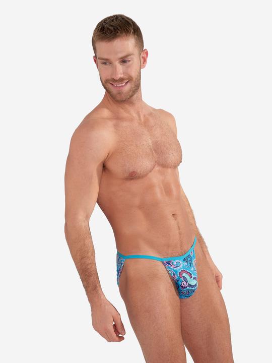 Turquoise print