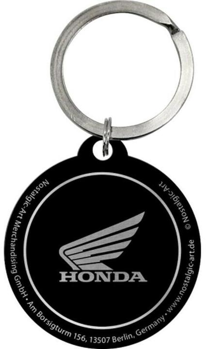Image du produit Nostalgic-Art Merchandising Nostalgic Art Porte-clés Honda Ø 4 cm, Rouge, Motif : Véhicule