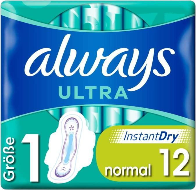 Actual product image Always Ultra (12 x, Sanitary pads)