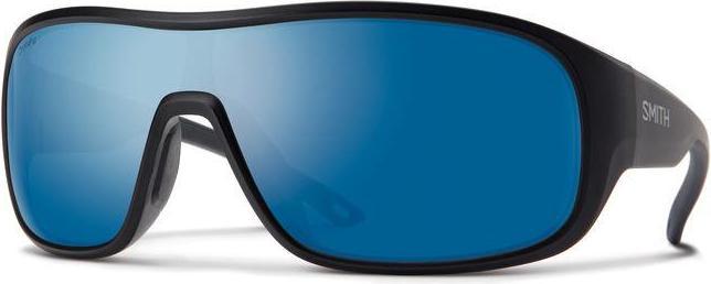 Actual product image Smith Spinner (Mat Black, polarised blue mirror, Matte Black Ink)
