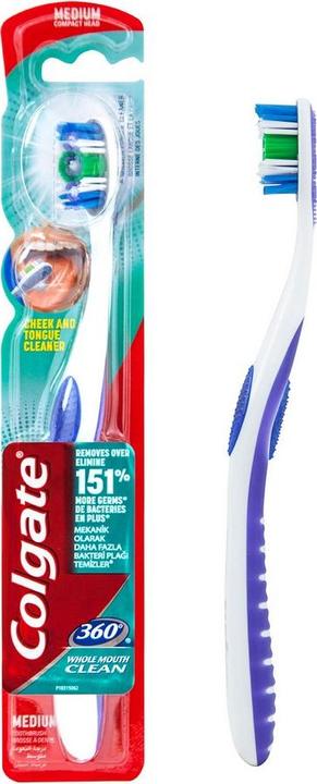 Actual product image Colgate 360° Medium (Medium, 1 x)