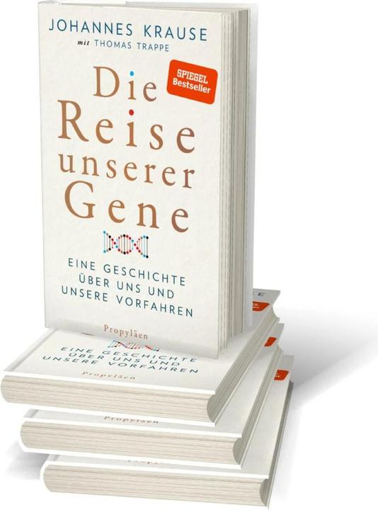 Actual product image Die Reise unserer Gene (German, Johannes Krause, 2019)