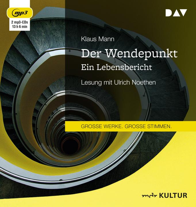 Produktbild Der Wendepunkt. Ein Lebensbericht (Klaus Mann, Ulrich Noethen, Deutsch)