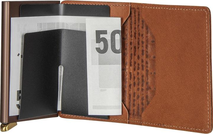 Immagine prodotto Secrid Slimwallet Premium Emboss Lines cognac