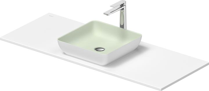 Duravit Sivida Waschtisch Set, eckig, 400x400mm, inkl. Konsole 1280x500mm (500 mm, 1280 mm)
