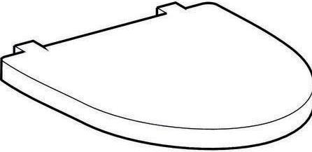 Immagine prodotto Geberit Sedile per WC F1 con coperchio, adatto per WC 203900 bianco