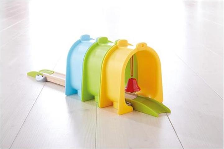 Actual product image Haba Kullerbü Knikkerbaan - Uitbreidingsset - Belletjestunnel
