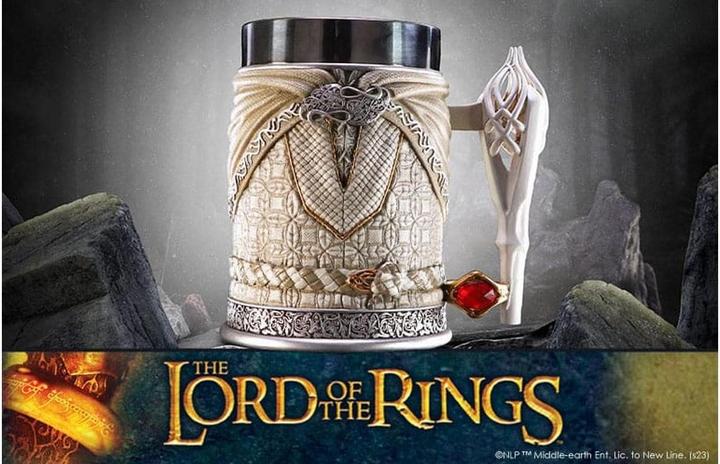 Immagine prodotto Nemesis Now Boccale del Signore degli Anelli Gandalf il Bianco 15 cm (0.60 l, 1 x)