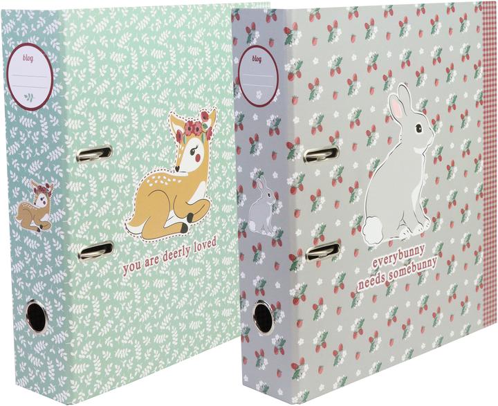 Actual product image Ancor A4 Lever Arch File 8cm B'LOG SWEET FRIEND (A4, 1 Piece)